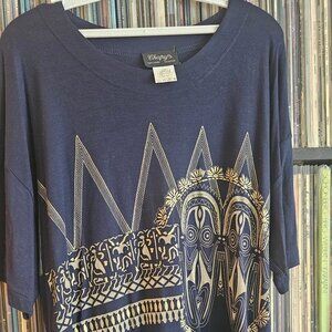 Vintage Chapy's Vancouver Made in Italy Short Sleeved Top